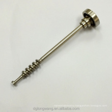 High precision cnc machining stainless steel since the worm shaft